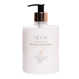 SKYSTAS MUILAS IEVA MEDAUS IR AVOKADO 500ML