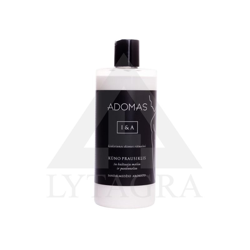 KŪNO PRAUSIKLIS  ADOMAS SANDALMEDŽIO AROMATO 400ML