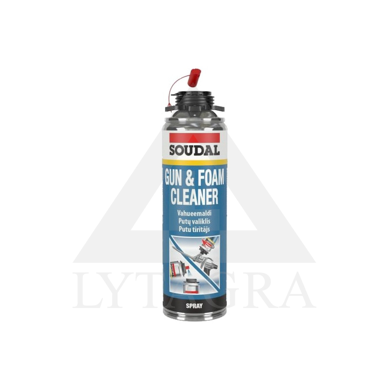 PU putų valiklis SOUDAL Gun & Foam Cleaner