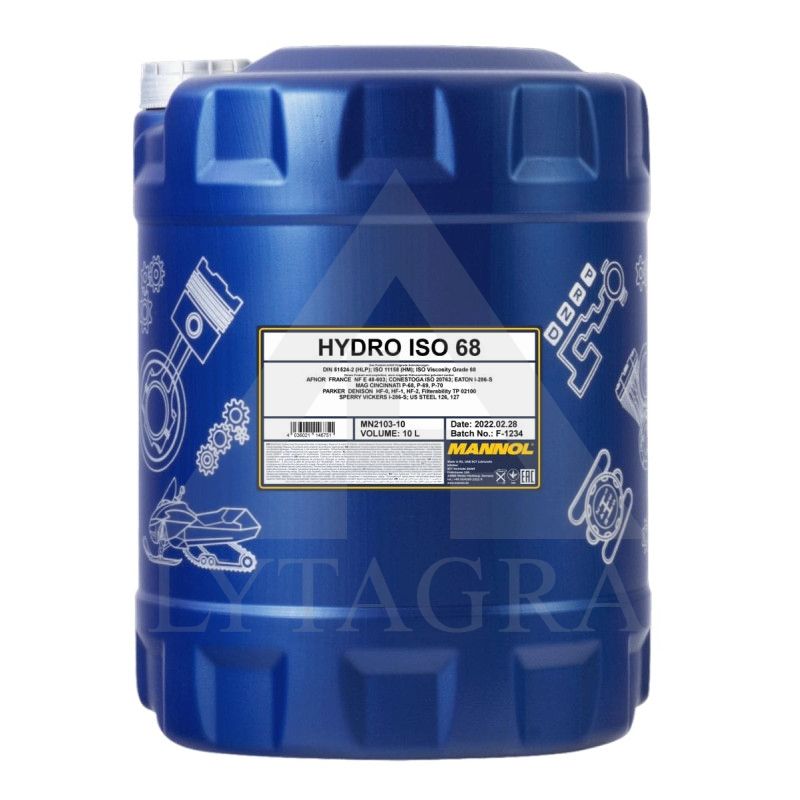 ALYVA HYDRAULIC HLE ISO 68 10L VEHYDRAULIC 68