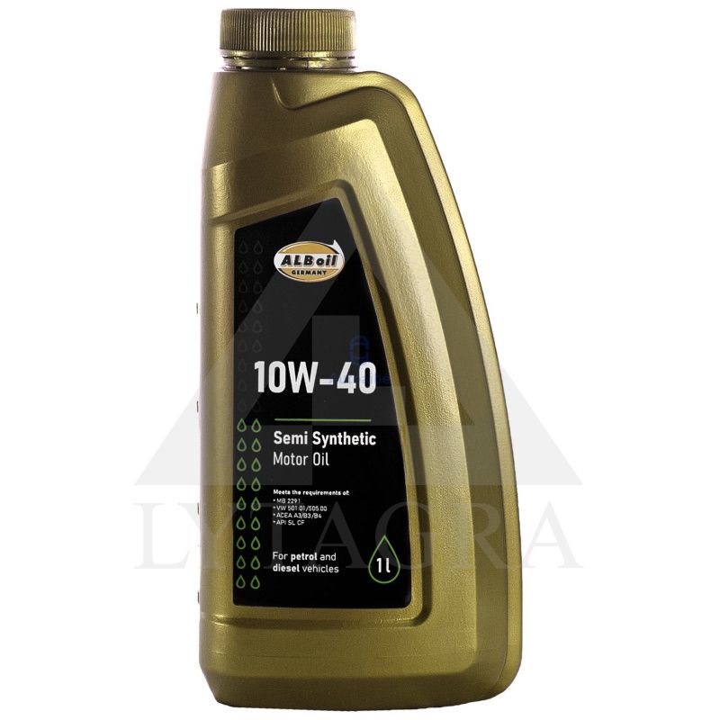 ALB ALYVA 10W-40 PUSIAU SINTET. UNIVERSALI 1L