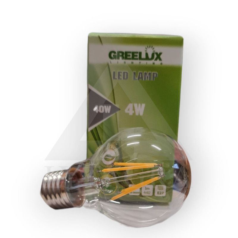 Šviesos diodų LED Filament lemputė A60 4W E27 3000K