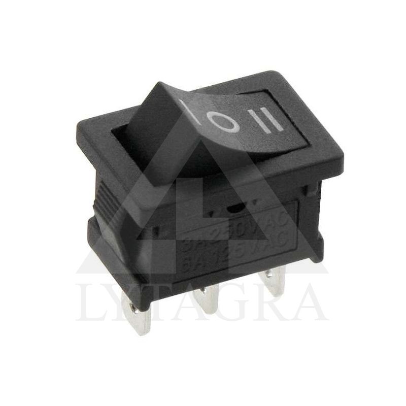 MRS103 JUNGIKLIS KLAVIŠINIS MAŽAS 3A 250V ON-OFF-O