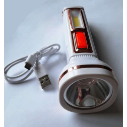 TSFL-HM838 ŽIBINTUVĖLIS RANK.1+1LED USB+SAULĖS BAT