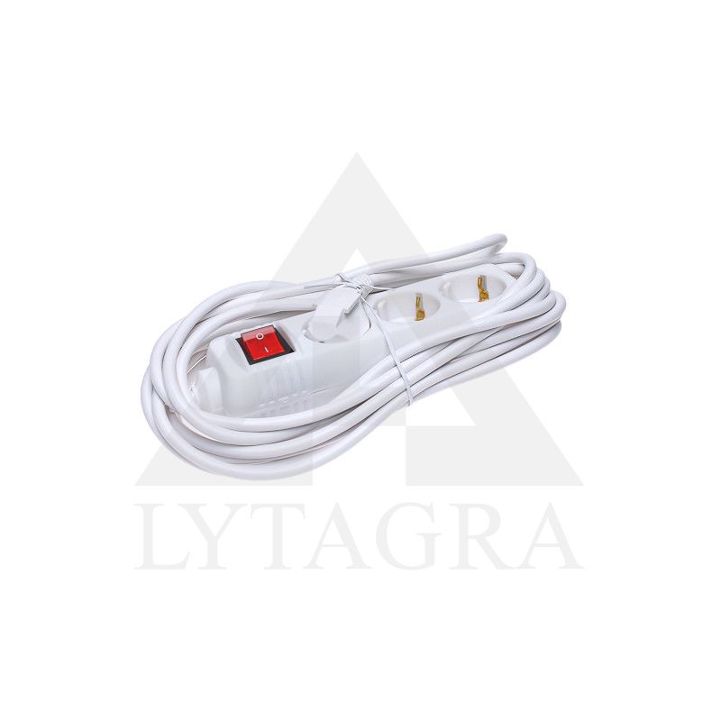 ILGIKLIS 3-JŲ VIETŲ 5M SU ĮŽEM. KABELIS 3GX1.0MM