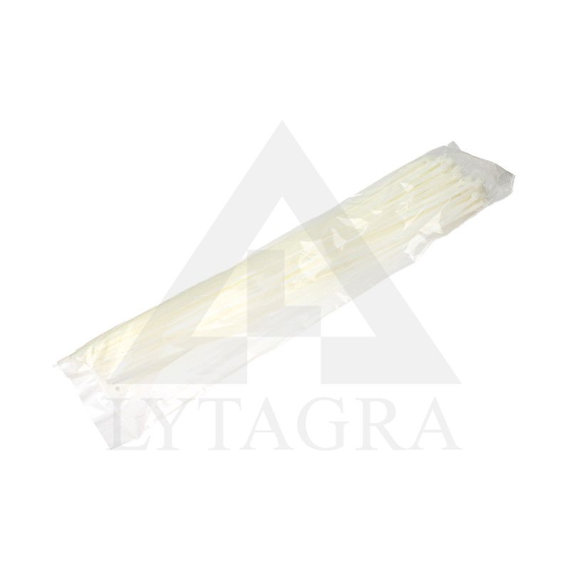 LAIDŲ SURIŠĖJAS 400X5MM BALTAS