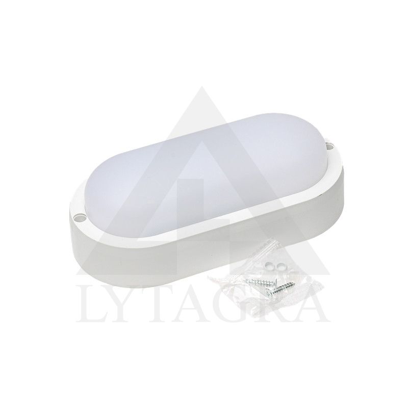 LED ŠVIESTUVAS OVALUS 12W, 80LM/W, 4200K