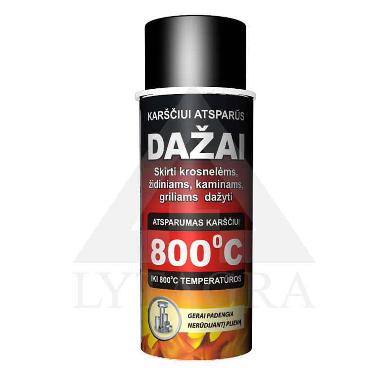 DAŽAI 910 JUODA 400ML