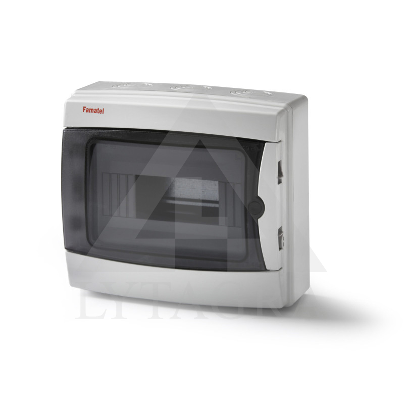 AUTOMAT..JUNGIKLIŲ SKYDELIS 3908-T 8 MODULIŲ IP65