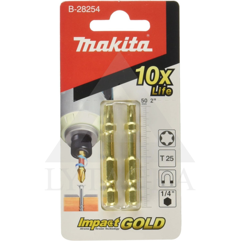 "NN" B-28254 Antgalis T25 gold (2vnt,) / Makita