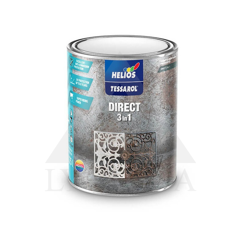 70403 DAŽAI TESSAROL DIRECT RAL5017 MĖLYNA 2,5L