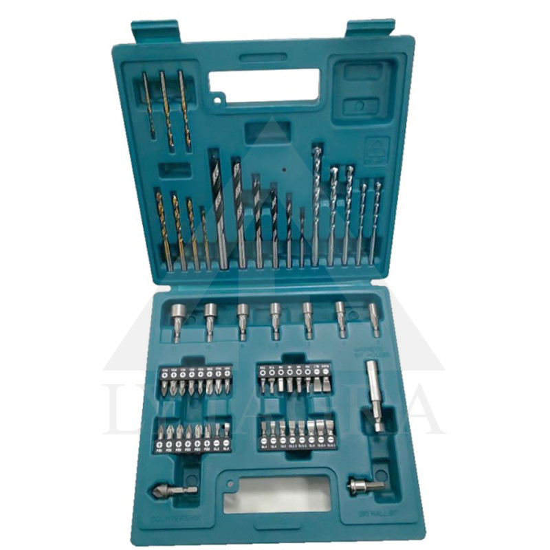 Grąžtų ir sukimo antgalių rinkinys, 60 vnt. Makita E-11829