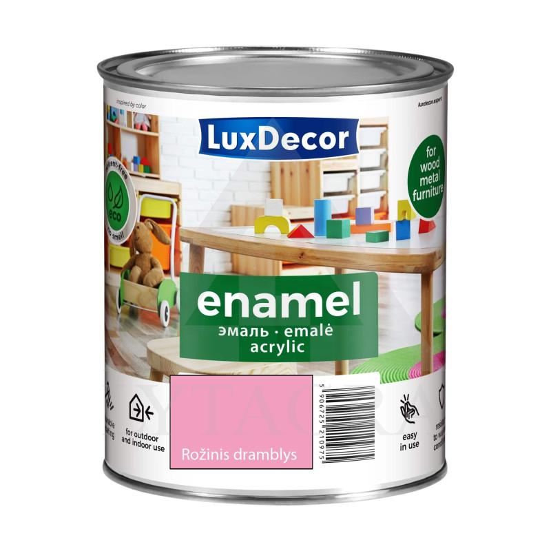 PRIMACOL EMALĖ 0,75L MAT.ROŽINIS DRAMBLYS