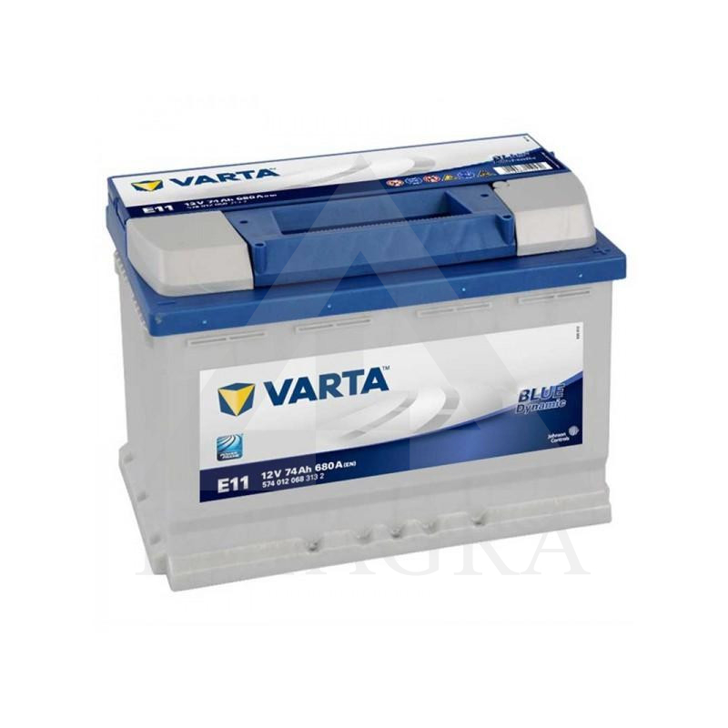 BD E11 AKUMULIATORIUS 74 AH 680 A EN 12 V VARTA