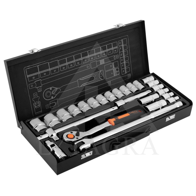 10-036 GALVUČIŲ RINKINYS 1/2 25 VNT