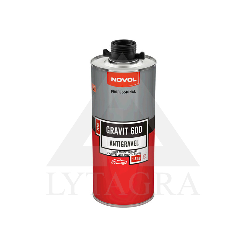 Kėbulo danga GRAVIT 600 juoda 1.8kg