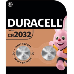 P12D326 BATERIJA DURACELL 2032 LITHIUM 2VNT
