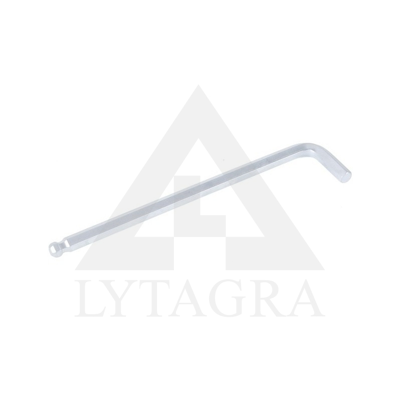 Ilgas šešiak. raktas 6 mm, ilgis 180 mm