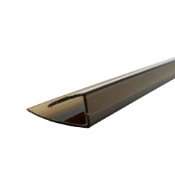 PC-U 10MM PROFILIS, BRONZA- 2,1M