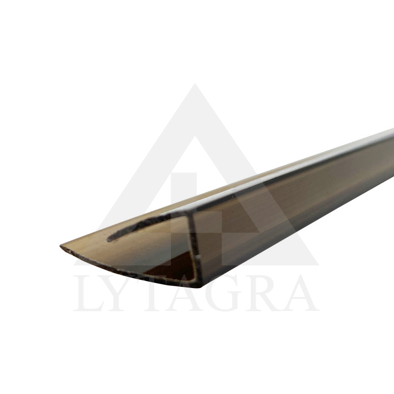 PC-U 10MM PROFILIS, BRONZA- 2,1M