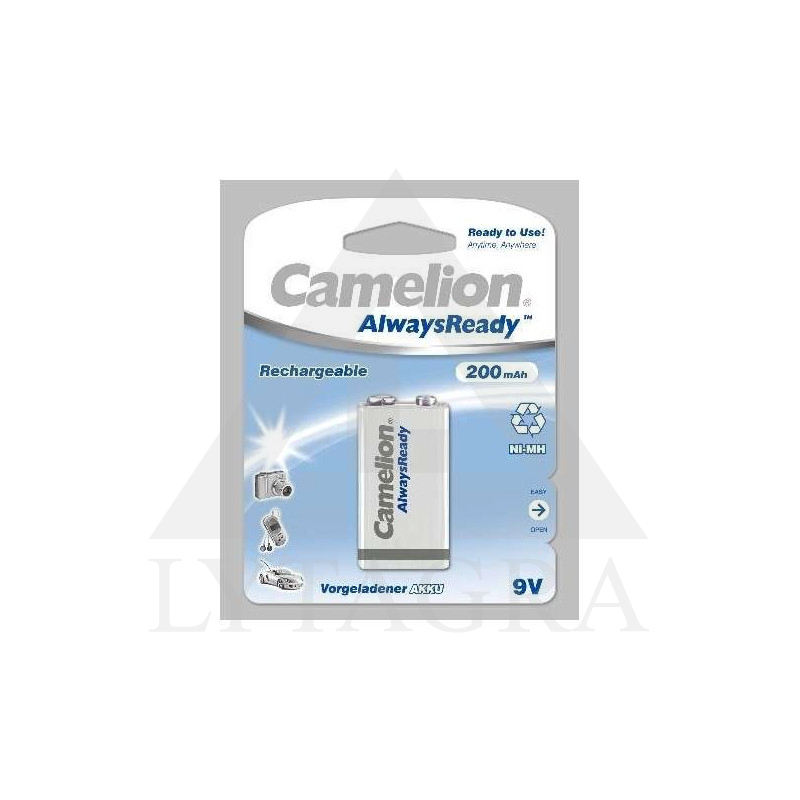 44/2-008  ĮKRAUNAMI EL.KRONA 9V 200MAH 1VNT
