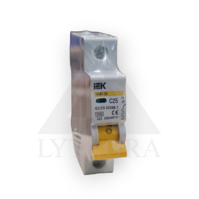 El. automatas 1P 25A C, IEK