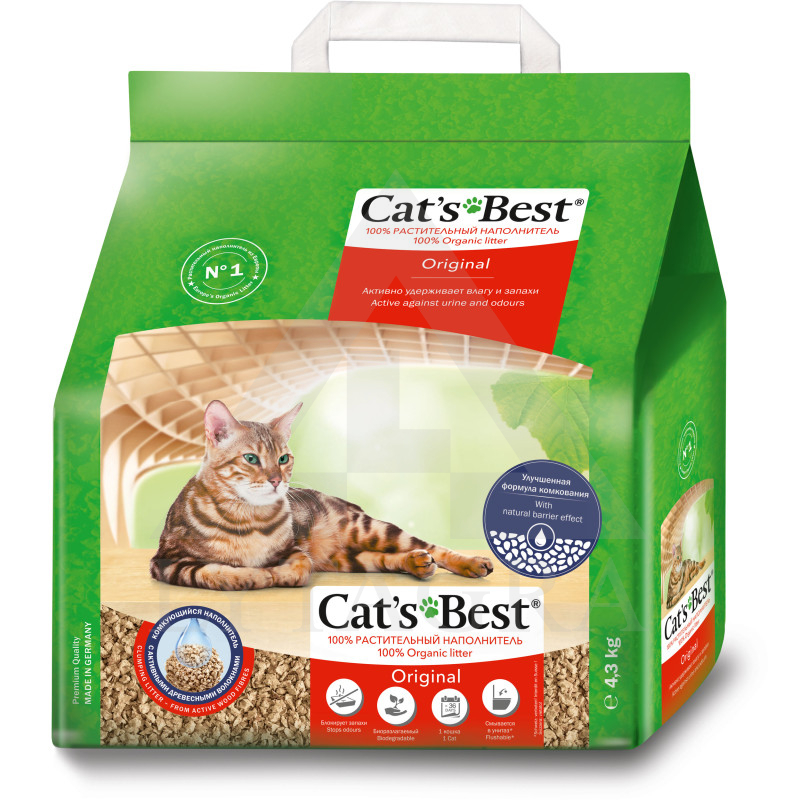 Cat’s Best Original kraikas katėms, 10 l JRS012