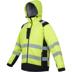 Striukė darbui WINTER TEXAS HI-VIS Softshell