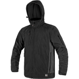 Striukė darbui DURHAM Softshell, juoda M