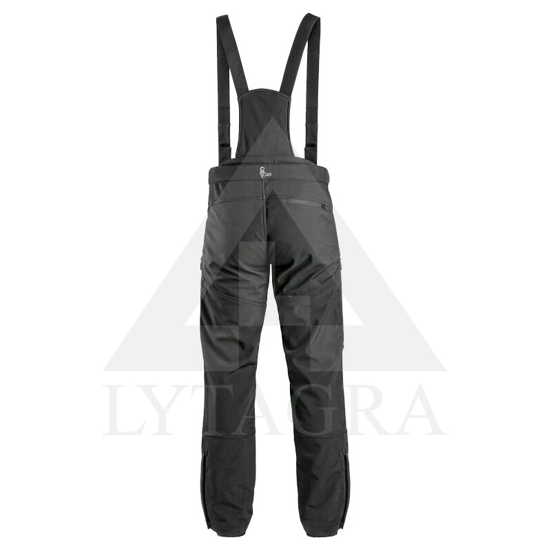 Kelnės CXS TRENTON Softshell, žieminės, juodos