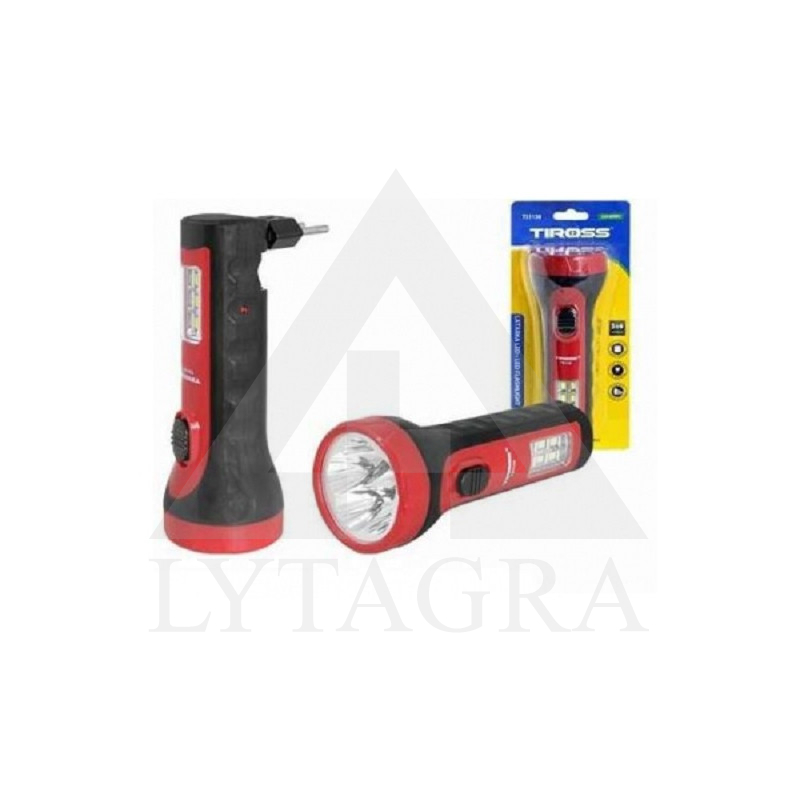 TS1138 ŽIBINTUVĖLIS ĮKRAUNAMAS5LED+6LED SMD AC100-