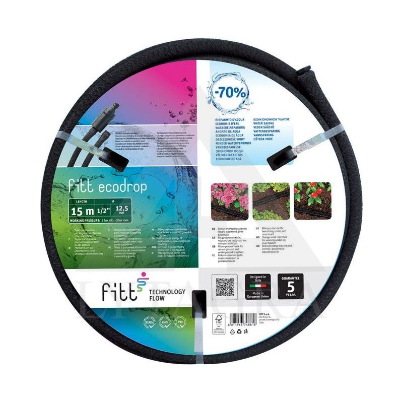 602902 RASOJANTI LAIST.ŽARNA, ECODROP KIT 1//2 25M