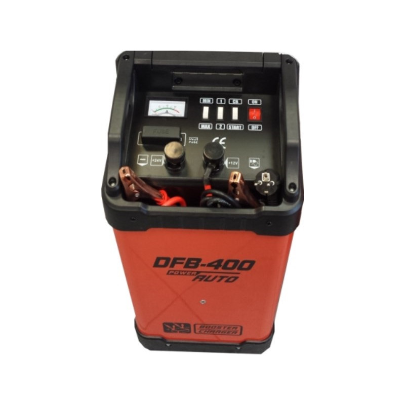 Akumuliatoriaus įkroviklis su užvedimo funkcija 300A