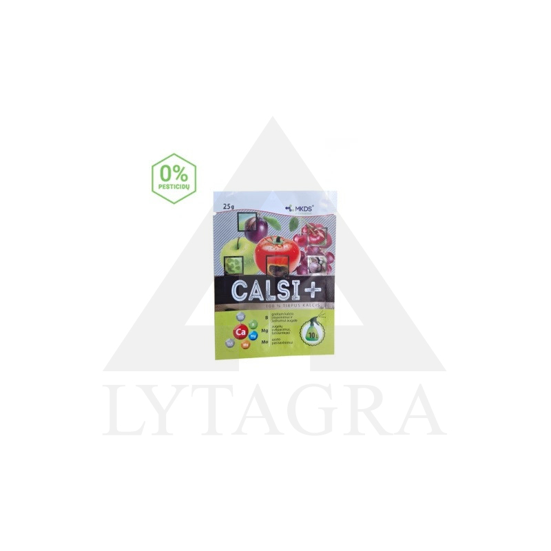 CALSI+ kalcio trąša su mikroelementais B, Mg, Mo, 25 g