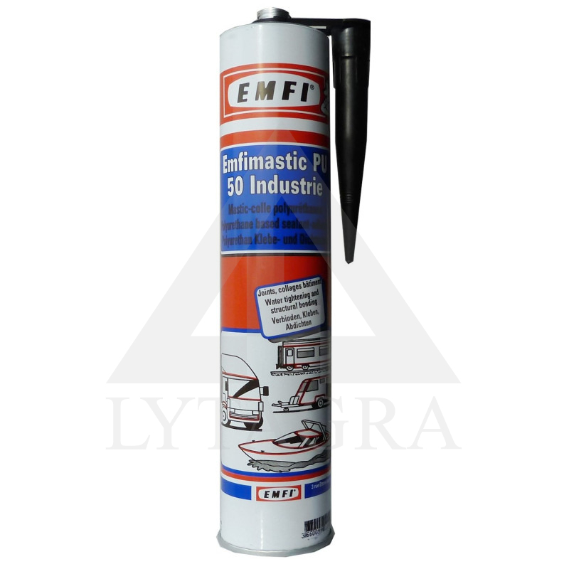 SANDARIKLIS 'EMFIMASTIC'PU50' JUODAS 310ML  PU50J