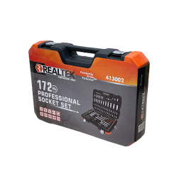 Galvučių ir antgalių rinkinys Realtek 413002, 172vnt.