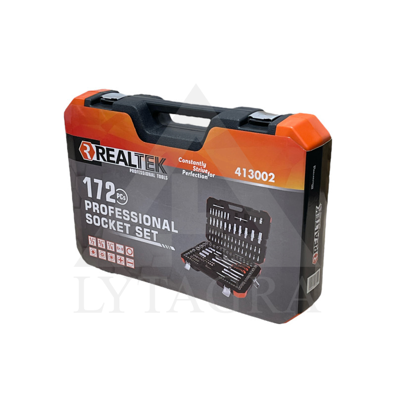 Galvučių ir antgalių rinkinys Realtek 413002, 172vnt.