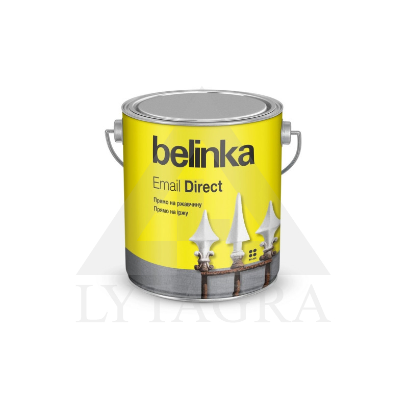 68502 DAŽAI MET BELINKA DIRECT RAL7046 0,75L PILKA