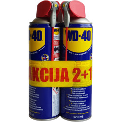 ZZWD-40/2+1 TEPALAS WD-40, 420 ML  2+1