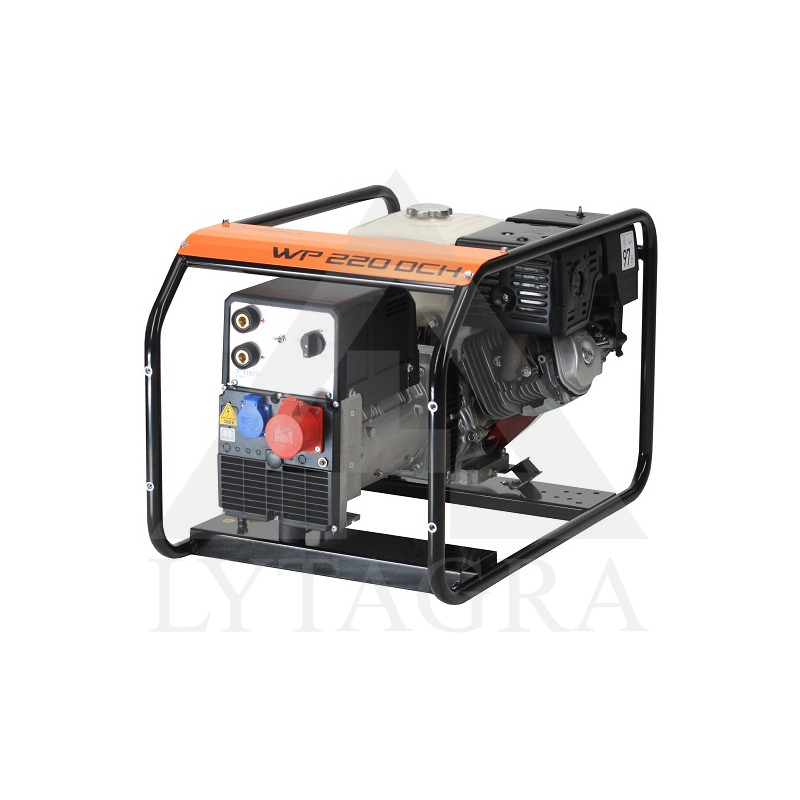 Benzininis elektros generatorius su suvirinimo aparatu 5,5 kW Generga WP2200DC