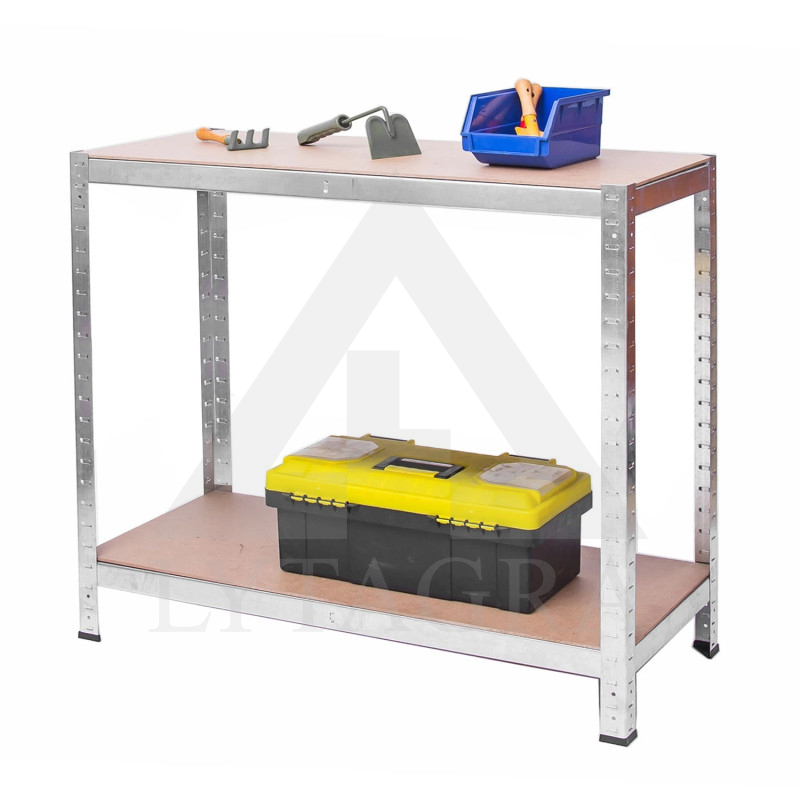 Sandėliavimo lentyna 470200 (4 lentynų) 150/600kg 180x90x40cm