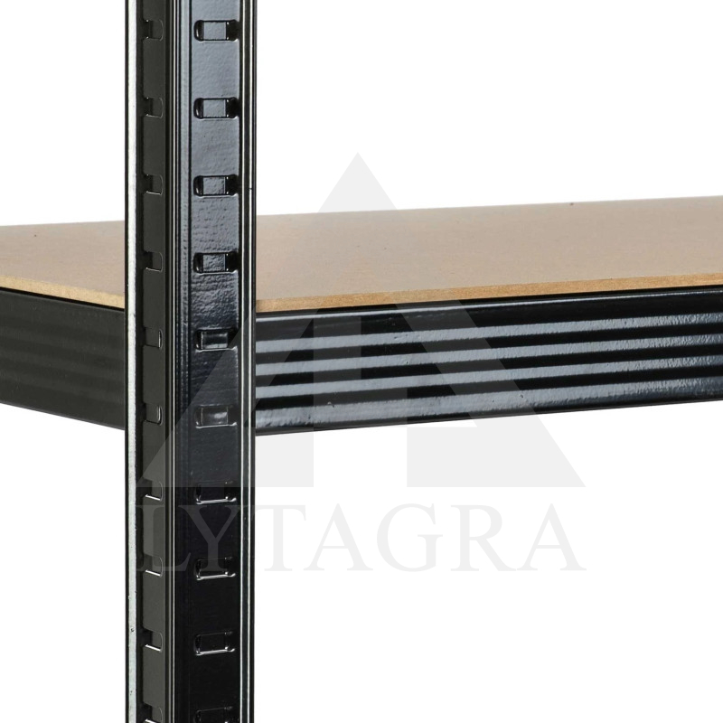 Pastiprinta sandėliavimo lentyna 4813 (5 lentynų) 265/1325kg 180x90x40cm