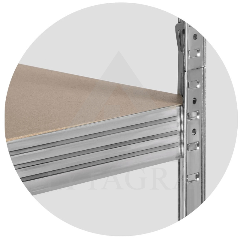 Sandėliavimo lentyna 4850 (5 lentynų) 200/1000kg 205x120x45cm