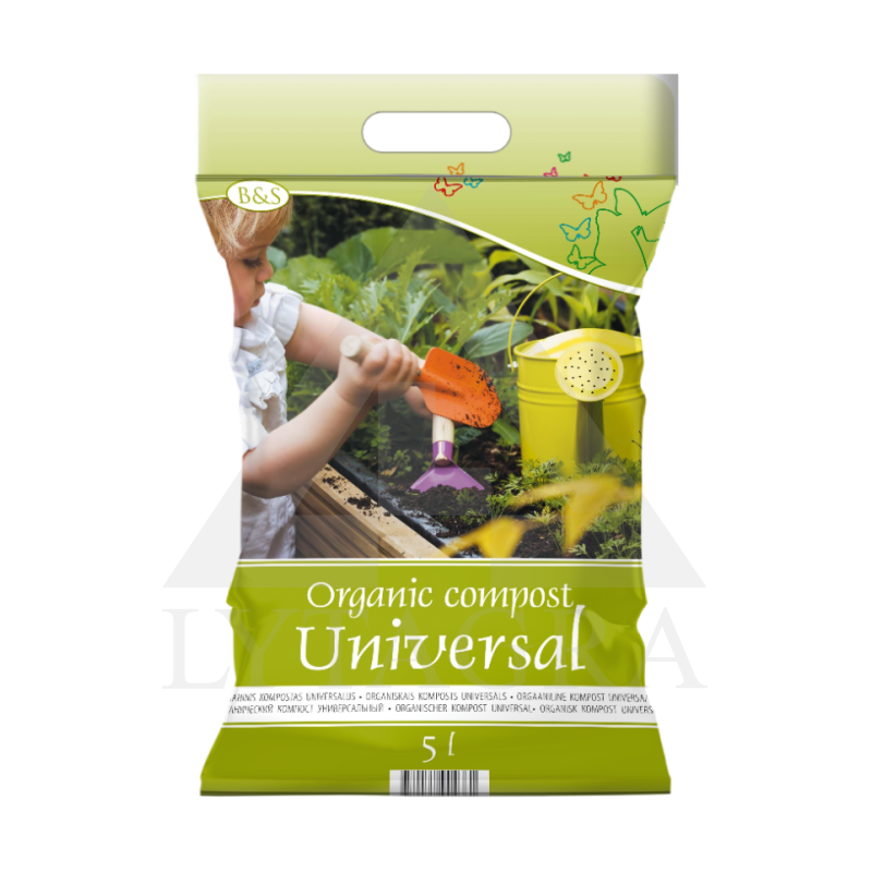 BS ORGANINIS KOMPOSTAS UNIVERSALUS 5 LTR