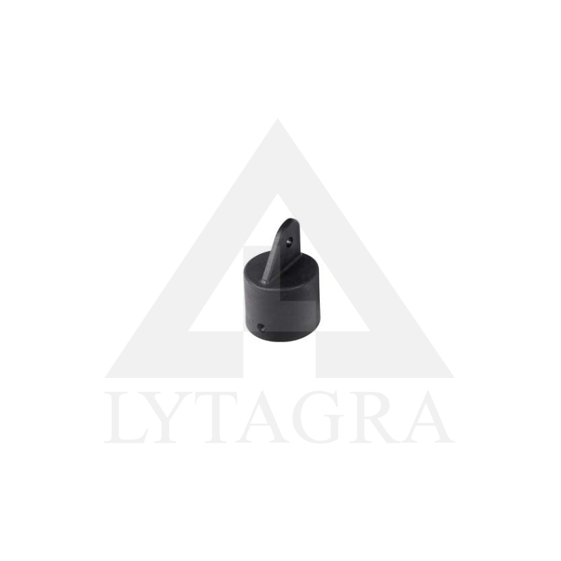 KAMŠTIS ATRAMINAM STULPUI 38 MM JUODAS ART.454