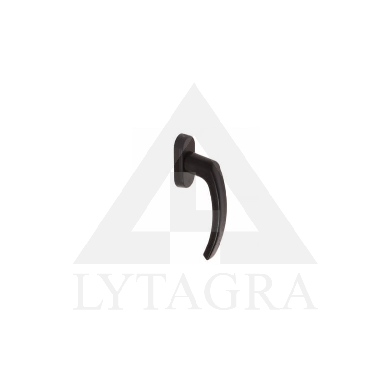 PLASTIKINIŲ LANGŲ DURŲ RANKENA GD002 L-35 RUDA