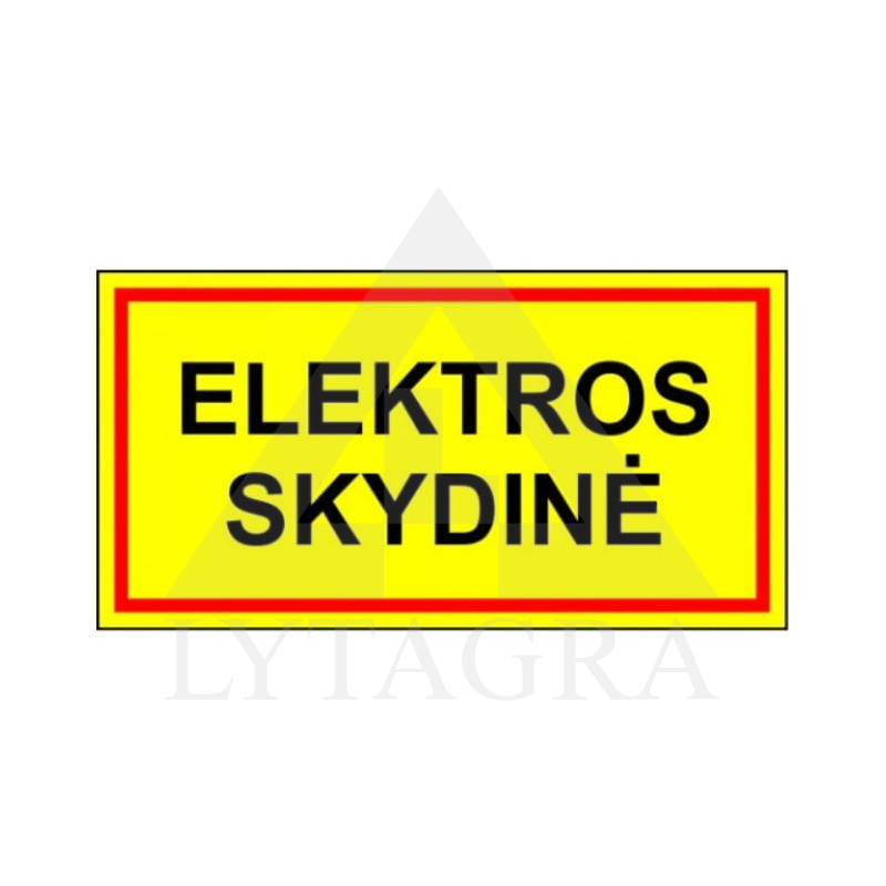 LIPDUKAS  ELEKTROS SKYDINĖ
