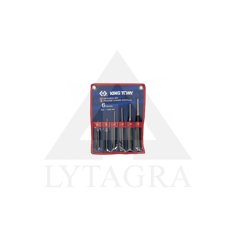 K1006PR IŠMUŠĖJAI 2-8MM KOMPLEKTAS 6VNT KING TONY