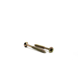 GLT medsraigčiai, geltonai cinkuoti, PZ2, 4.0x45/27 (150 vnt.)