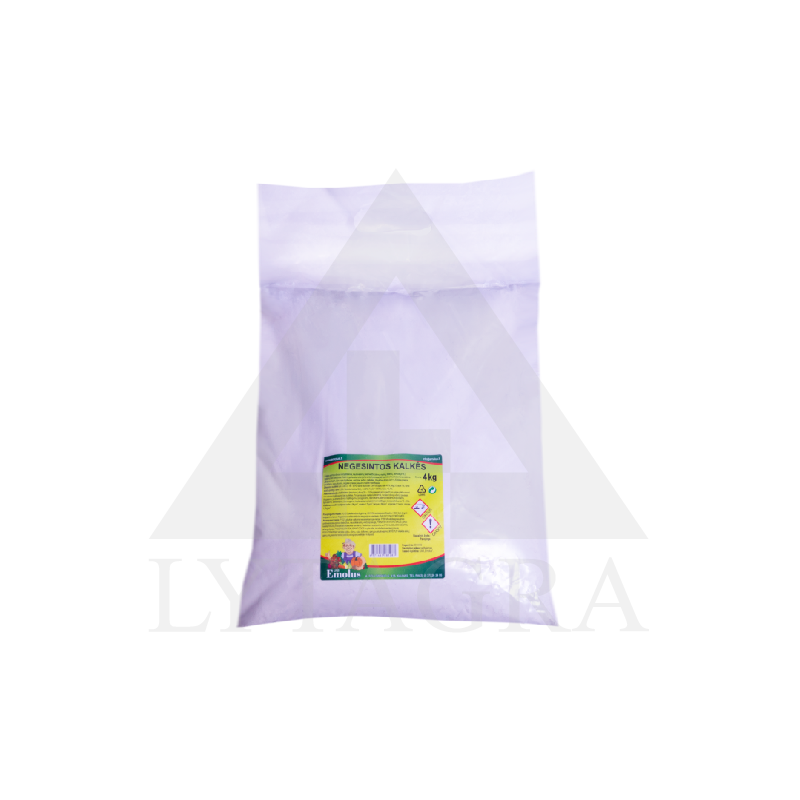 KALKĖS NEGESINTOS 4KG